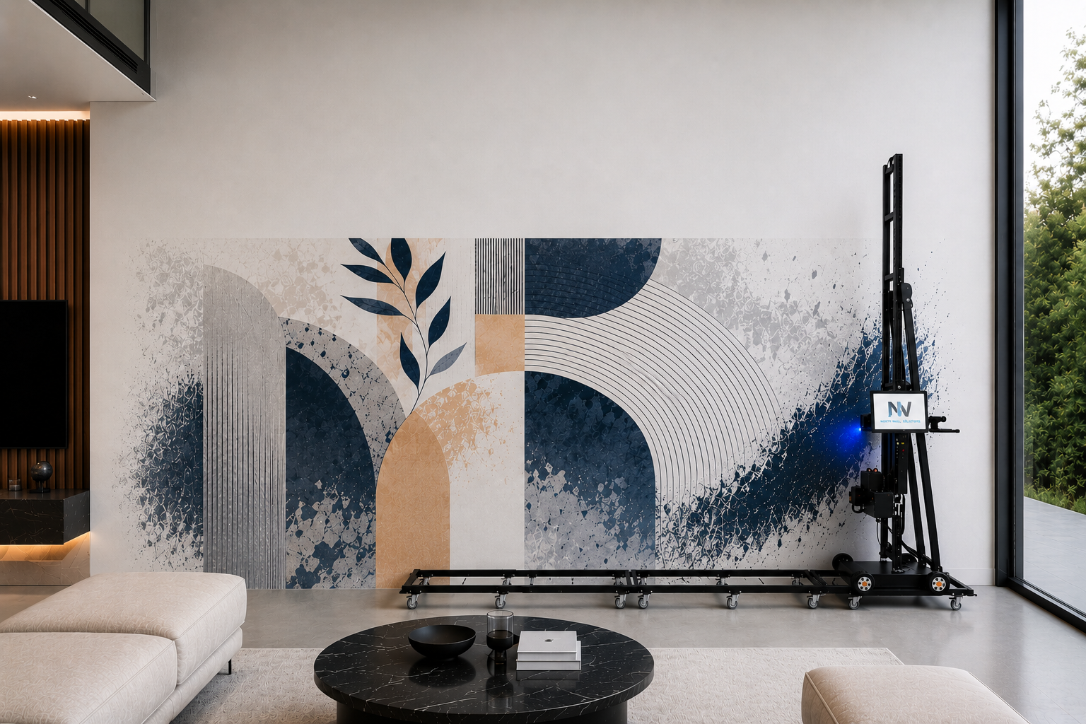 Contemporary custom artwork for modern homes